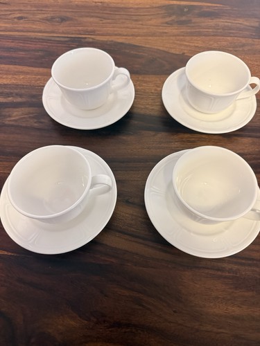 Steelite cups and saucers - and,