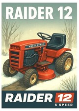 Wheel Horse  Raider 12 Tractor