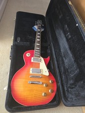 Vintage Les Paul Guitar Replica With Case
