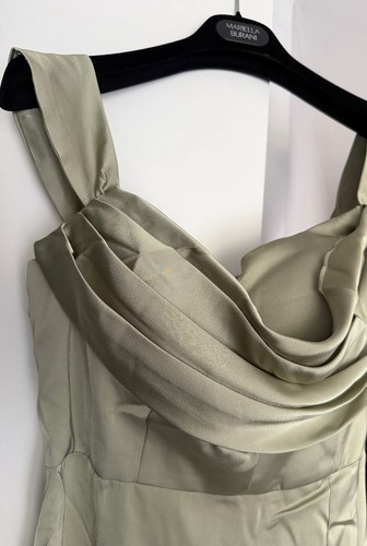 Ever pretty green satin cowl - pretty,