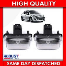 2X REAR NUMBER PLATE LIGHT FOR