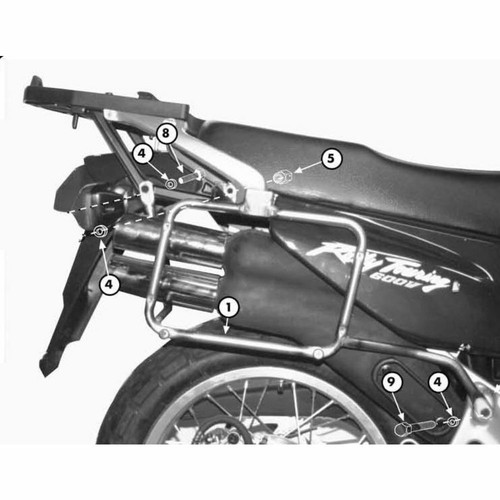 Monokey side case - frame, for