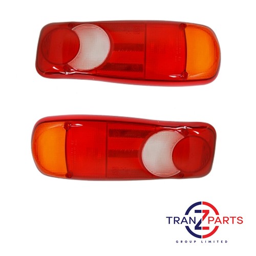 Rear lamp light - 2x, glass