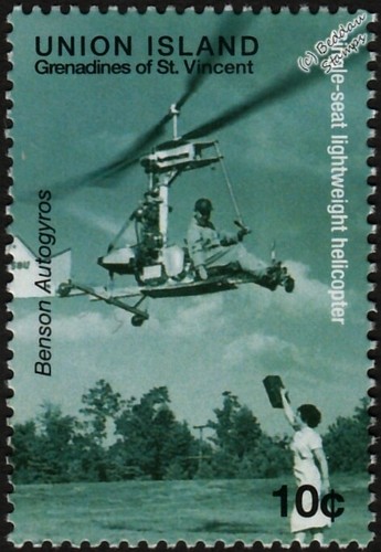 Bensen autogyro gyrocopter - autogyro,