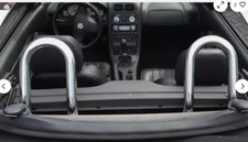 MG CONVERTIBLE MGF TF ROLL BARS 1995 TO 2009 CHROME special ed.