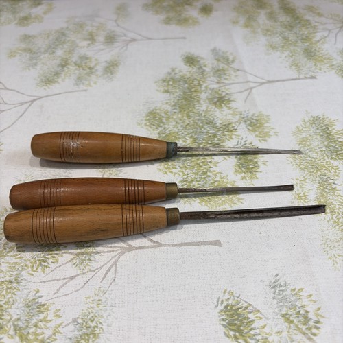 Vintage set wood and - set, 3