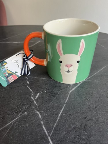 Joules llama cuppa mug green - joules,
