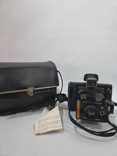 Vintage polaroid super - vintage, colour