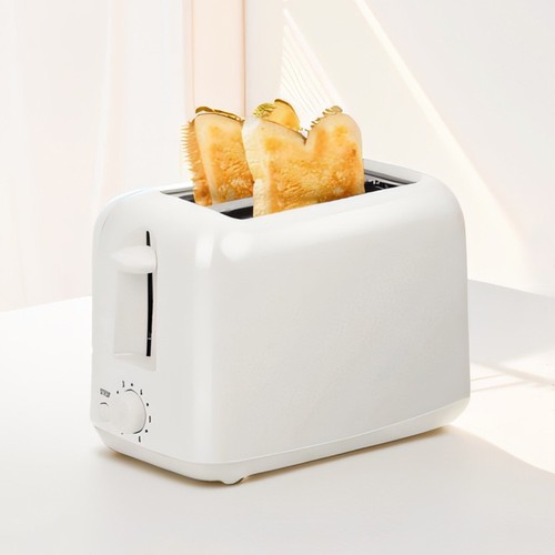 Slice white plastic toaster - plastic,
