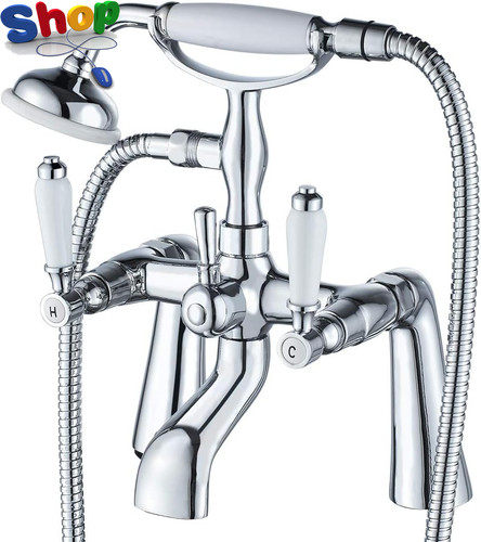 Traditional bathtub mixer tap - traditional,