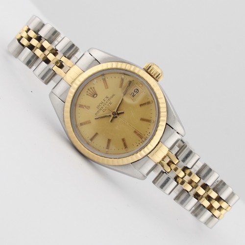 Rolex ladies colour - ladies, bi-colour
