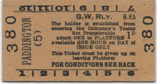 Great western railway platform - great,