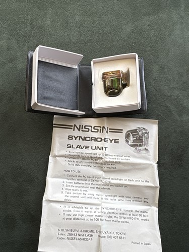 Vintage nissin syncro eye - vintage,
