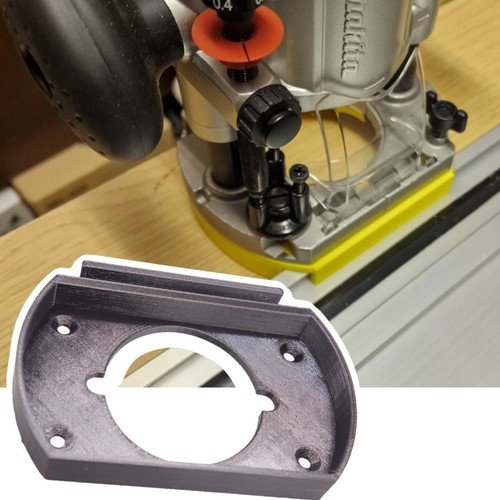 Plunge router adapter - adapter, for