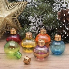 Christmas Spirit Bauble Shot Glasses (Set of 6)