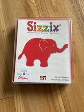 Red sizzix cutting Die -