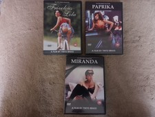 Tinto Brass DVD Bundle - Paprika, Miranda & Frivolous Lola - Free P&P