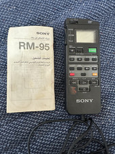 Sony LANC RM-95 Adjusting