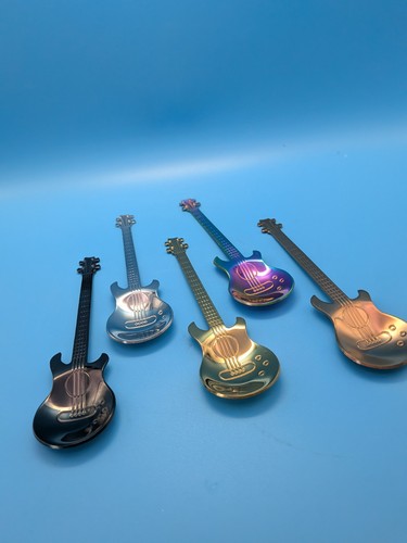 5pcs guitar shaped coffee - 5pcs,