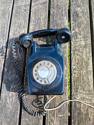 Type 746 black rotary dial - 746,
