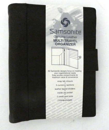 Samsonite leather multi travel - leather,