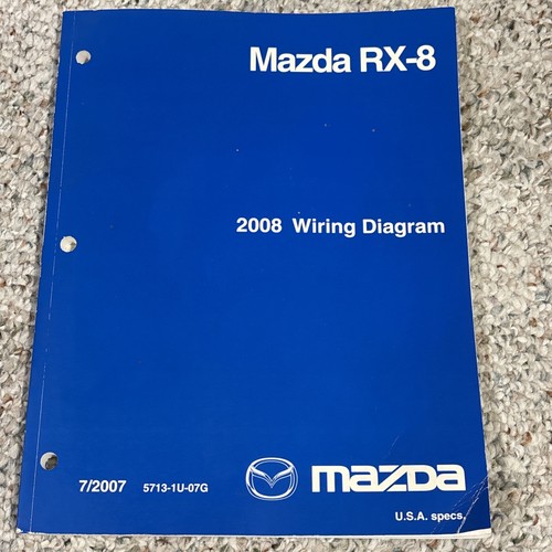 2008 mazda factory wiring - mazda, rx-8