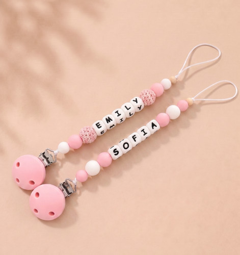 Personalised silicone dummy - silicone,