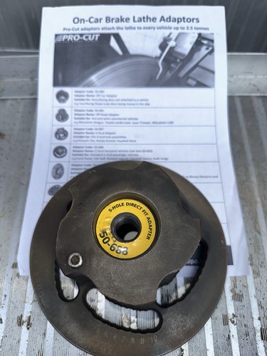Procut brake lathe - brake, adapter