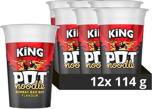 Pot noodle bombay bad boy - bombay, king