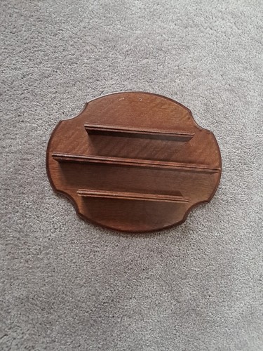 Wooden thimble display case - wooden,