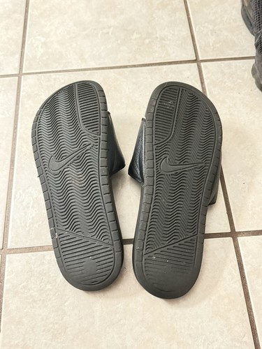Nike black slide sandals size - nike,