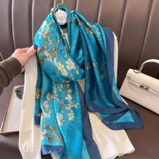 Elegant luxury silky scarf - luxury,