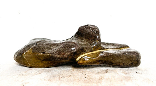 Old natural polished viewing - polished,