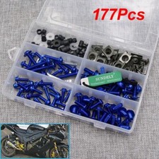 Blue Fairing Bolts Kit