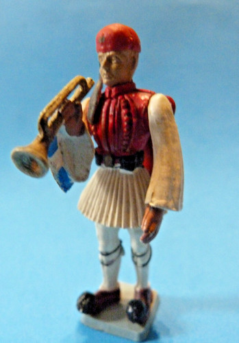 Greek plastic soldier aohna - plastic,