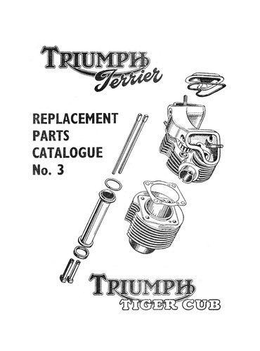 1955 triumph terrier - (1193),