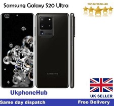 Samsung Galaxy S20 Ultra 5G 128GB Black Unlocked Dual SIM -Excellent  Condition