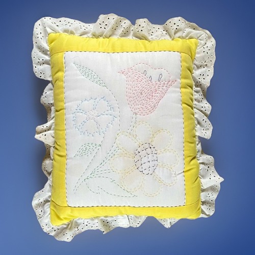 Handcrafted nursery pillow - nursery,