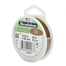 Beadalon 7 Strand Beading Stringing Wire Stainless Steel Choice of Colours Sizes