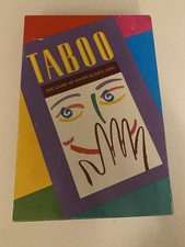 Taboo Board Game Vintage