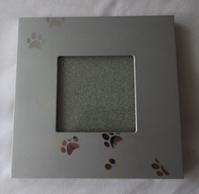Cat or Dog Footprints photo frame for 3x3" photo -  very good condition