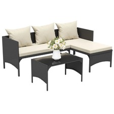 Garden Corner Sofa Rattan