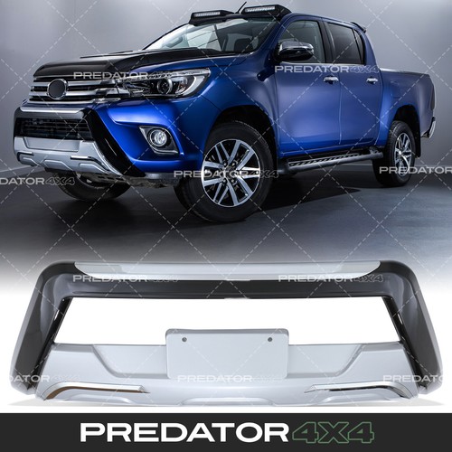 Gloss black front bumper bull - gloss,