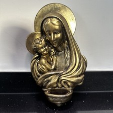 Antique religious chalkware - antique,