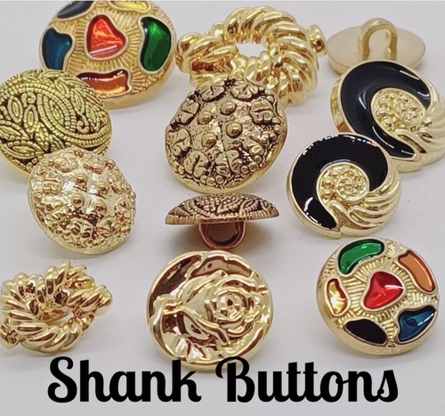 Gold and fancy shank - gold,