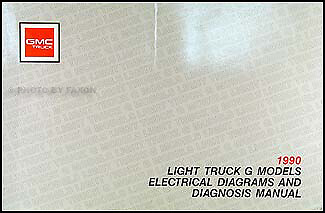 1990 gmc van wiring diagram - g,