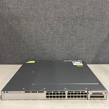 Cisco C3750X-24P-L PoE+ 24-Port Ethernet Switch ** 1Gb Uplink Ports **
