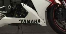 2 Yamaha belly pan stickers