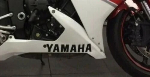 Yamaha belly pan stickers - 2,
