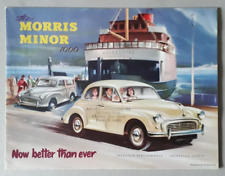 Morris Minor 1000 Brochure